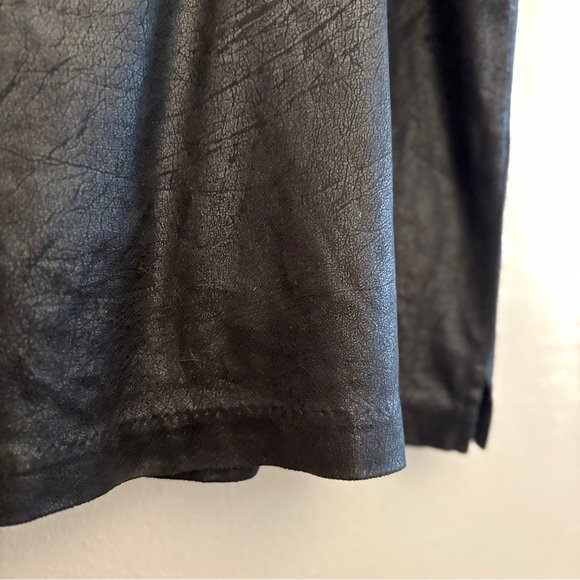 Greg Norman Black Faux Brushed Suede Golf Skort – Size 8 Like New - Picture 6 of 14